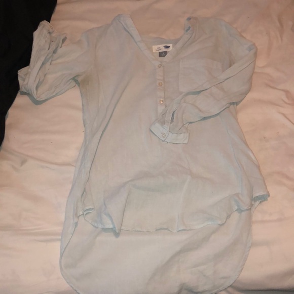 High-low button down - Picture 1 of 2